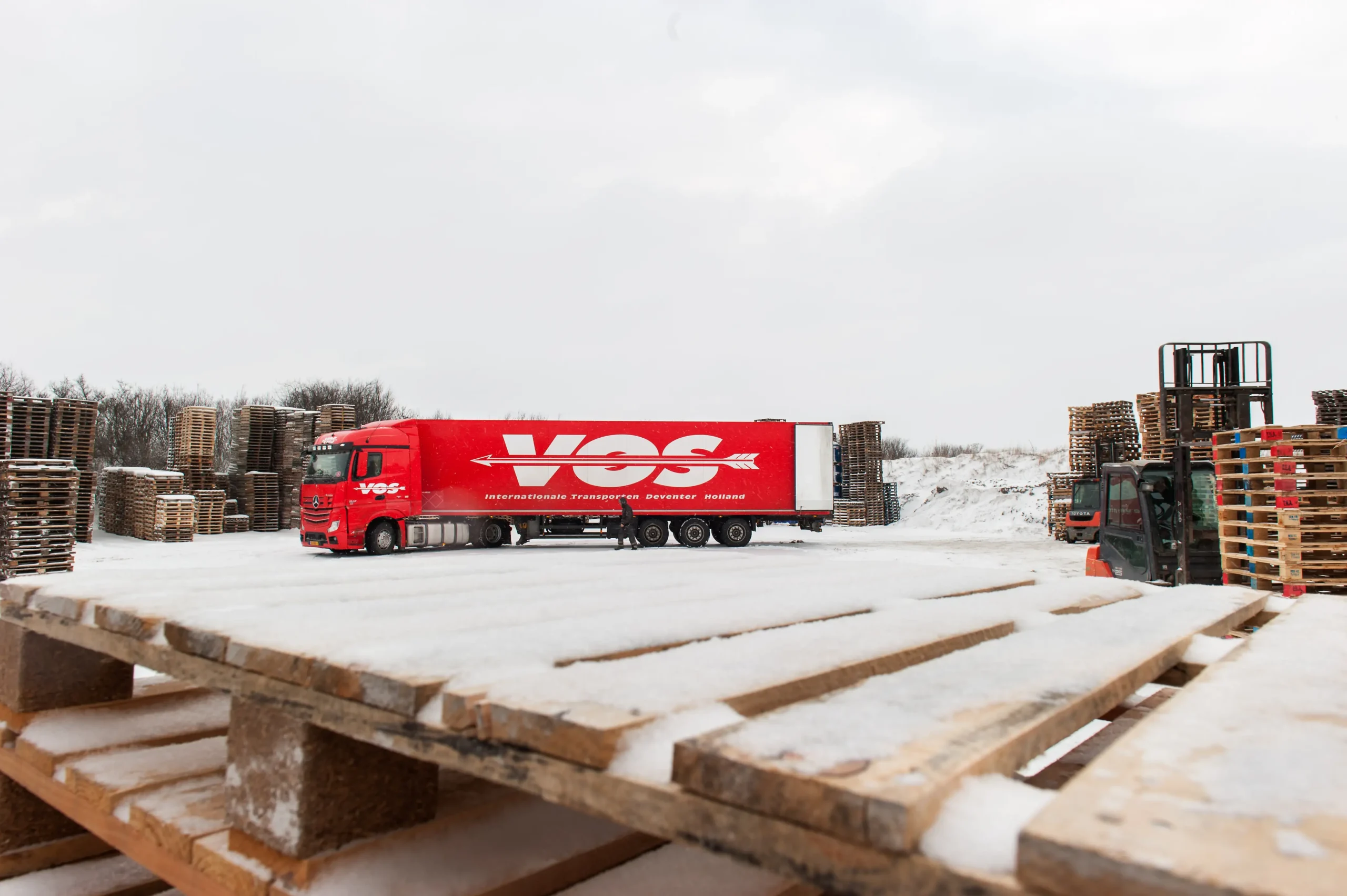 Lkw für Transport Skandinavien