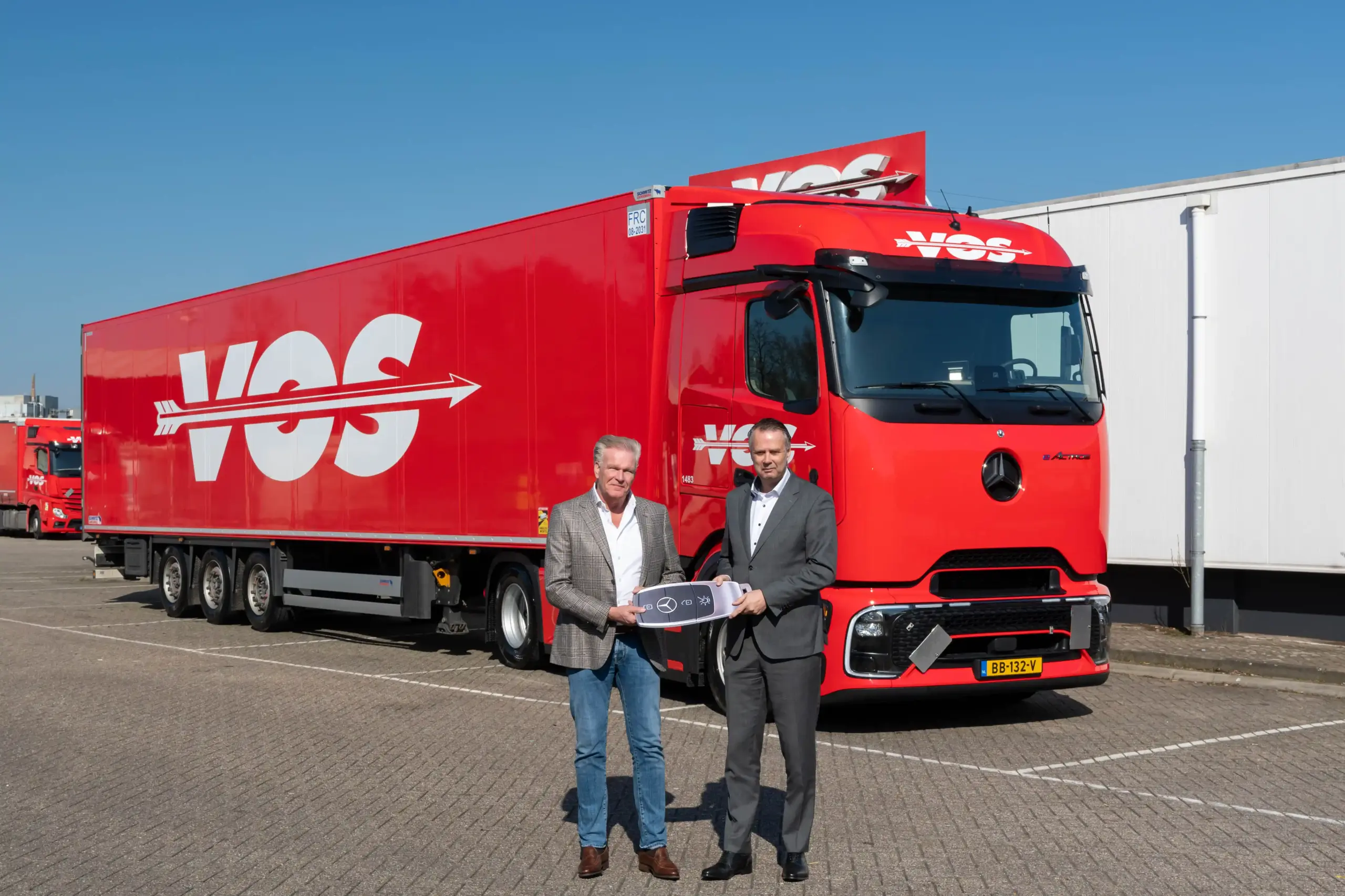 Vos Transport Group expands its electric fleet