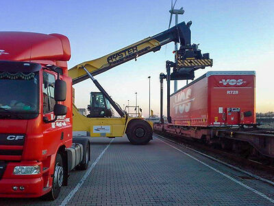 Intermodaal Transport Zweden Door Vos Transport Group